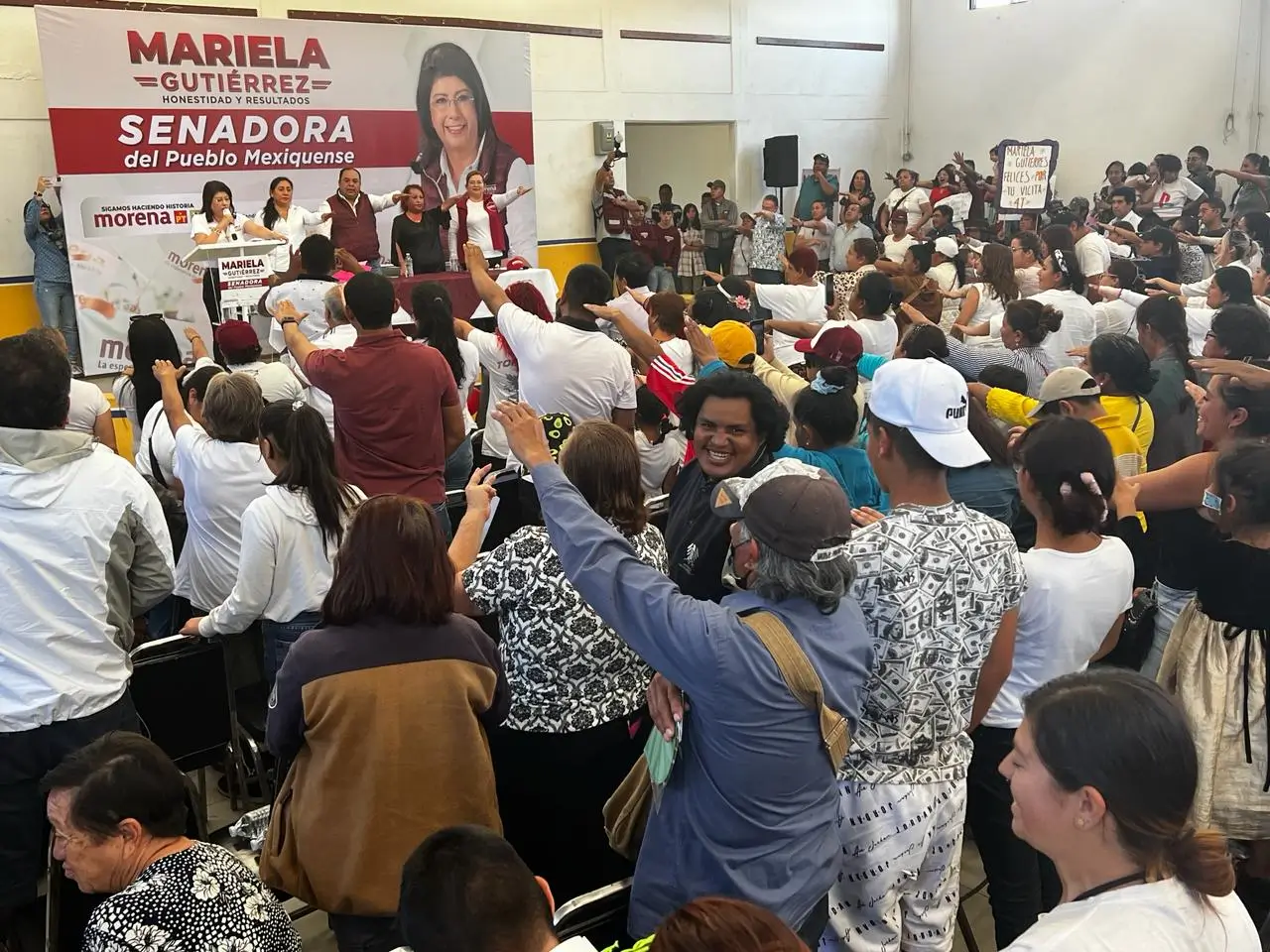 Mariela Gutiérrez Escalante, candidata al Senado